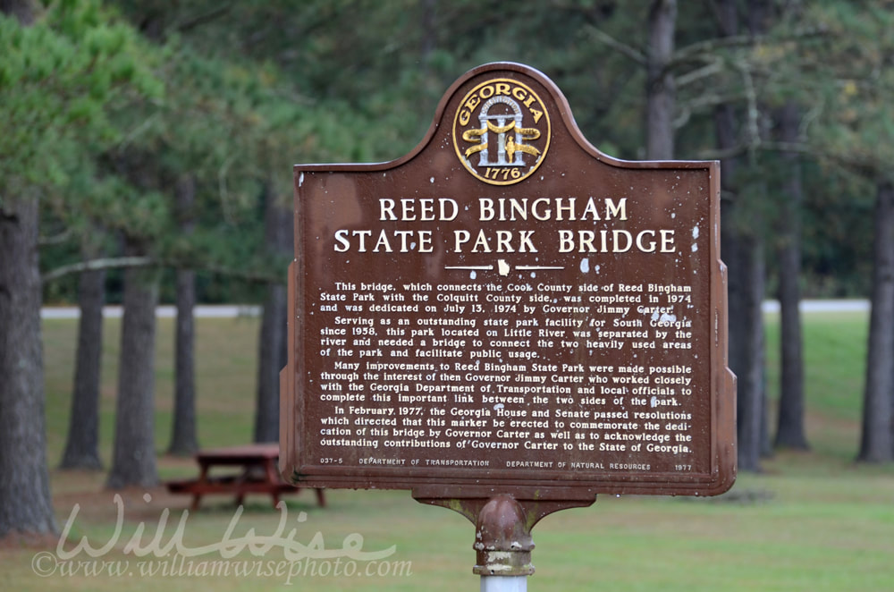 Reed Bingham State Park Historical Marker Picture