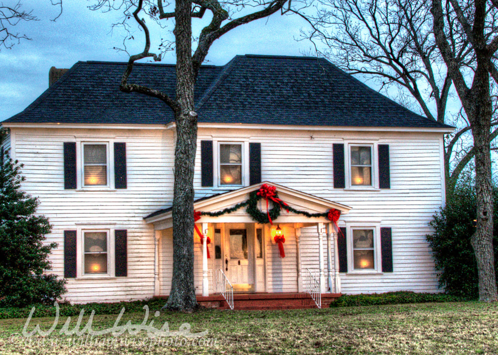 Southern Country Christmas Home Picture
