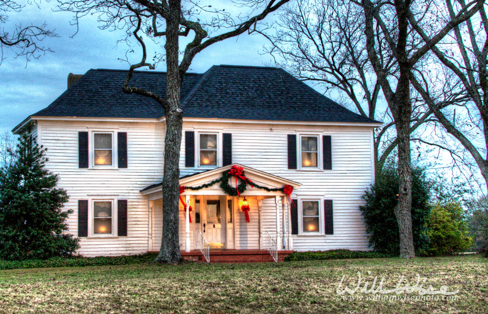 Southern Country Christmas Home Picture