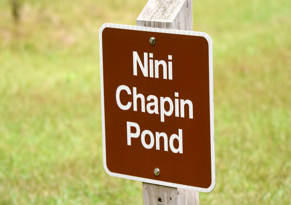 Nini Chapin Pond sign at Pinckney Island National Wildlife Refuge Picture