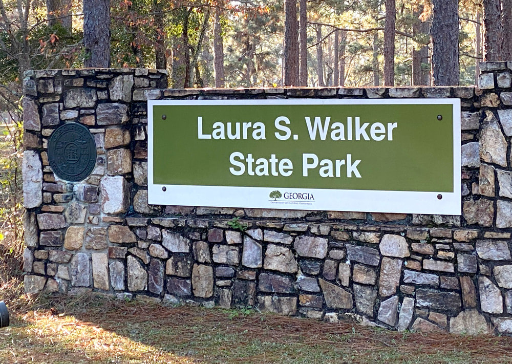 Laura S Walker State Park Sign Picture